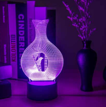 3D night light