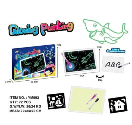 Educational Light Drawing Pad