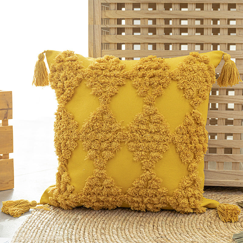 Tufted Pillow Cushion