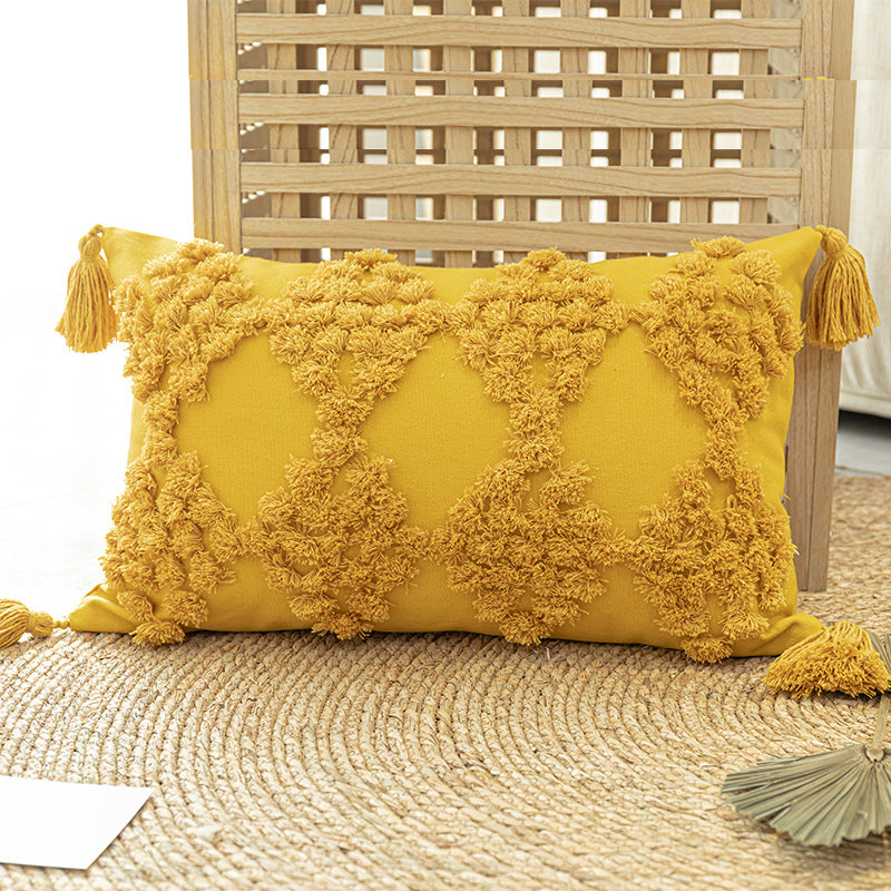 Tufted Pillow Cushion