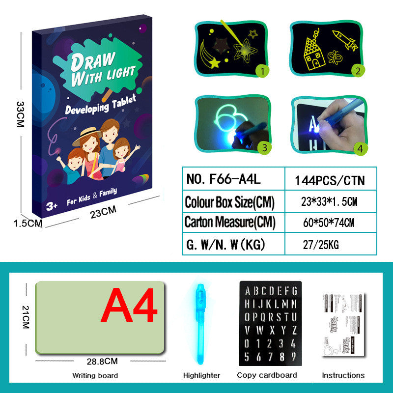 Educational Light Drawing Pad