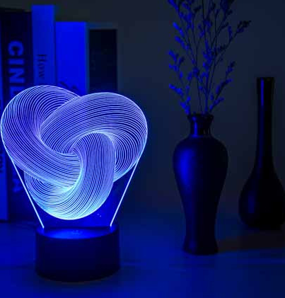 3D Abstract Lamp