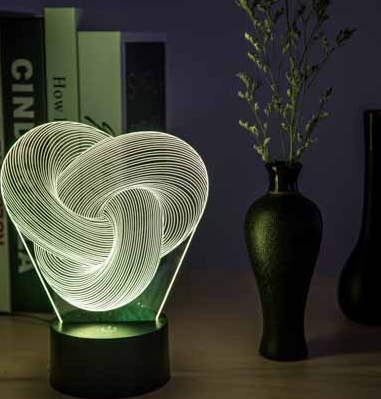 3D Abstract Lamp