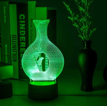 3D night light