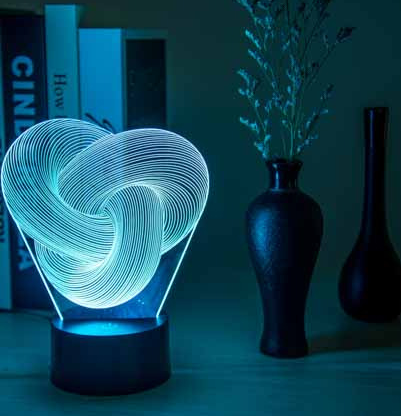 3D Abstract Lamp