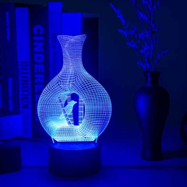 3D night light