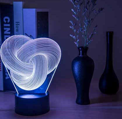 3D Abstract Lamp