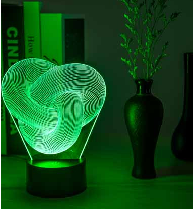 3D Abstract Lamp