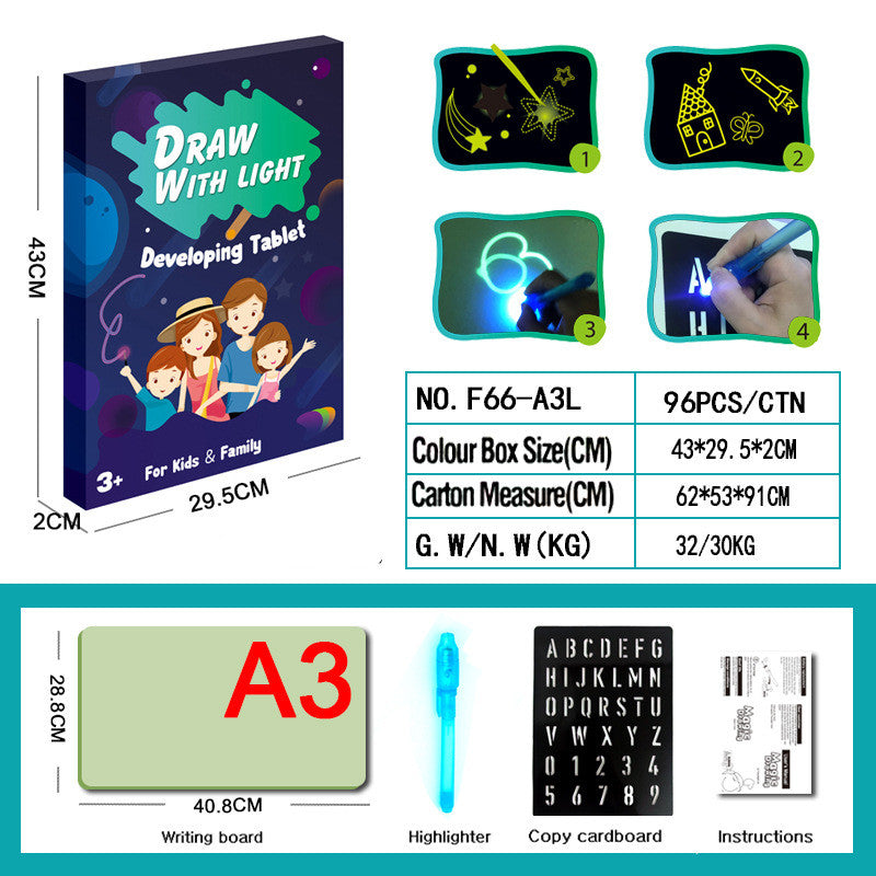 Educational Light Drawing Pad