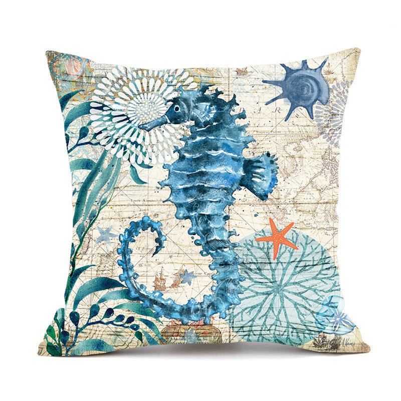 Aquatic Theme Pillow Case