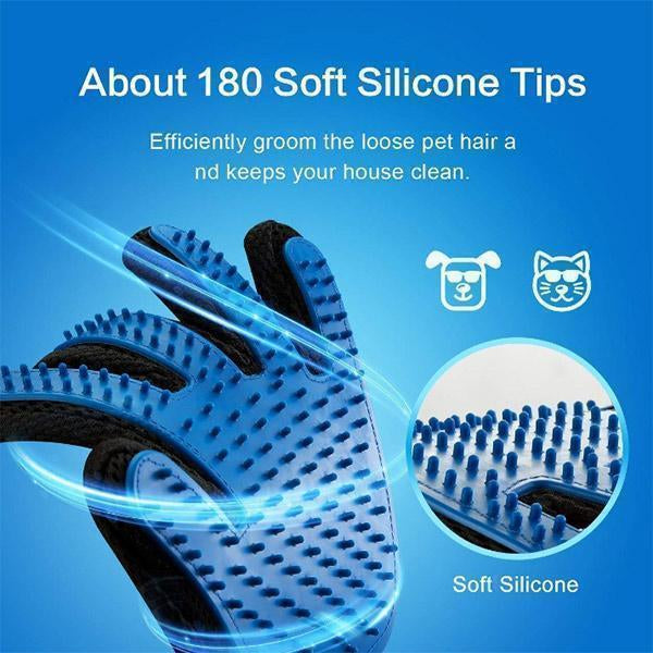 Pet Hair Removal Glove Comb